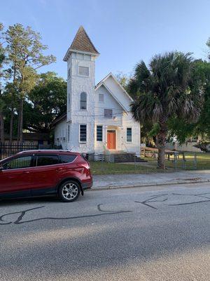 Historic St. Augustine, FL edifice: circa 18??, {Photo @ 2021~tjm}