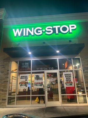 A trash wing stop location! Put something else here... please!