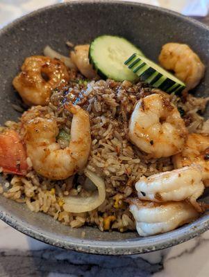 Garlic Shrimp fried rice