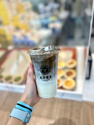 Horjicha latte @colorful.eats