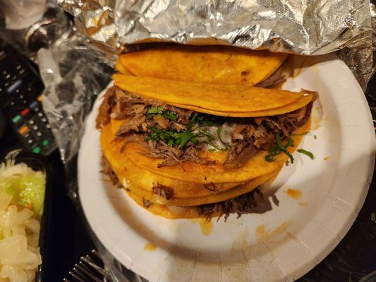 Birria tacos