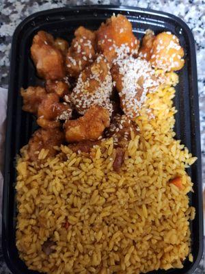 Sesame chicken