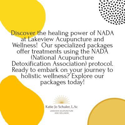 Message or call to find out more about how NADA and acupuncture can help with addictions and trauma.