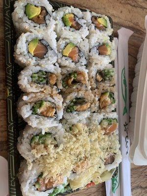 Lunch special 3 rolls