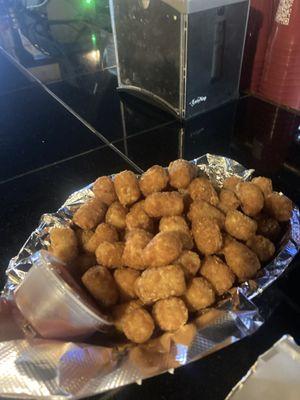 Huge order of tots! Just regular order!