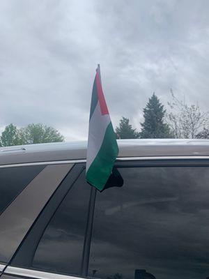 Car flag