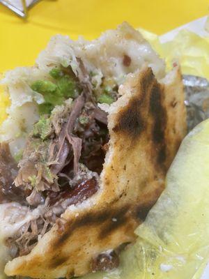 Beef Arepa  Arma tu Arepa