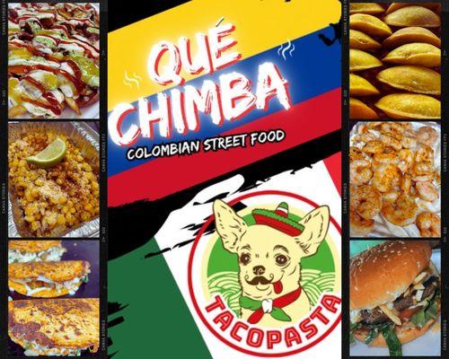 We have street Mexican and Colombian food!!! Come check us out!!
FOLLOW US ON IG @tacopasta_y_quechimba