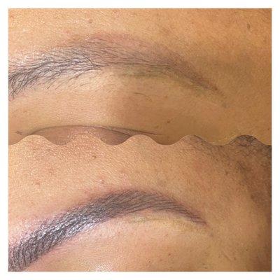 Permanent makeup correction!