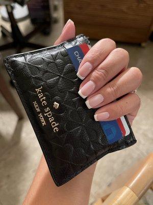 French gel mani