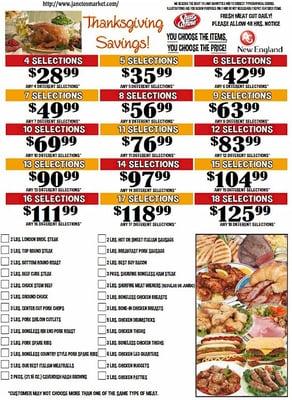 Dec 2013 stock up specials