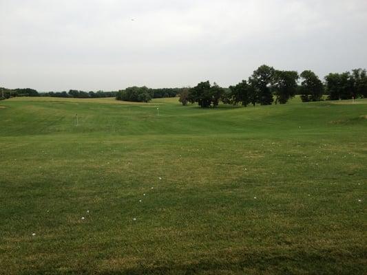 Driving range.