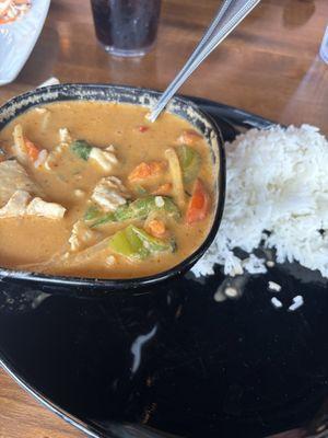 Red Curry- lunch portion