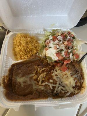 chili Relleno plate for only 10.99