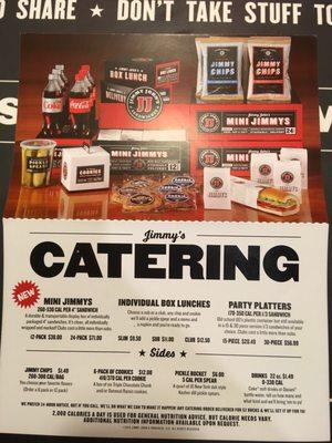 Catering Menu