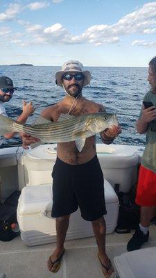 Serious bragging rights to the best fisherman onboard the CUZ