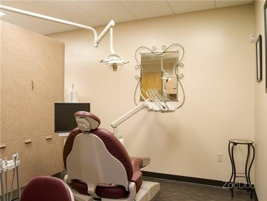 One of the new dental rooms at our new office location