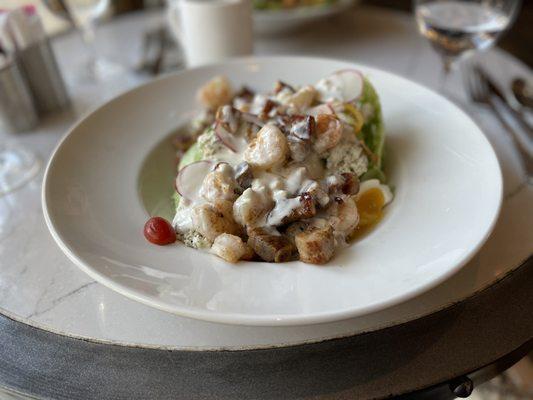 Baby Wedge Salad with Shrimp