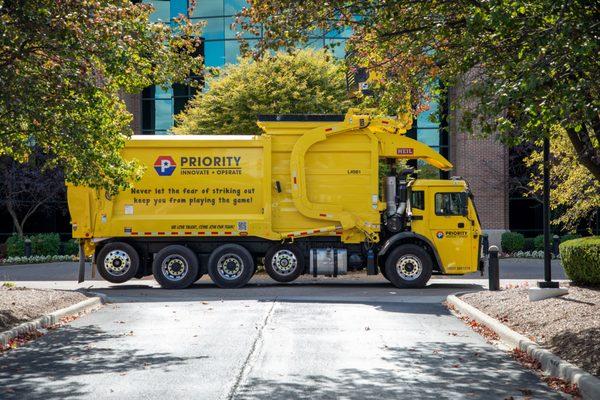 Truck parked at our corporate office