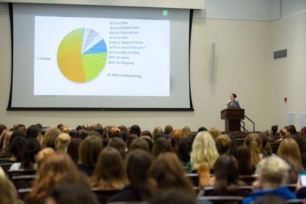 Financial Planning Presentation to UC Davis Sorority Event