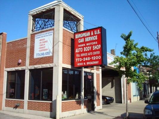 European & US car Service 4080 N. Broadway St. Chicago, IL 60613