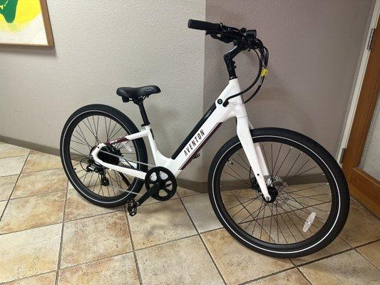 Lots of electric bikes in stock. Ranging from $1199 to $2199