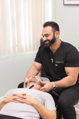 Dr. Navid is a dedicated chiropractor with a passion for helping his patients of all ages achieve optimal health and wellness.