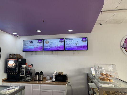 Menu boards