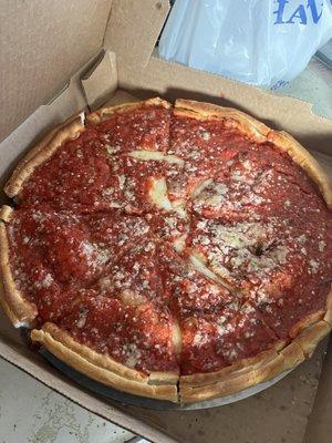 Medium Cheese Chicago Style Deep dish