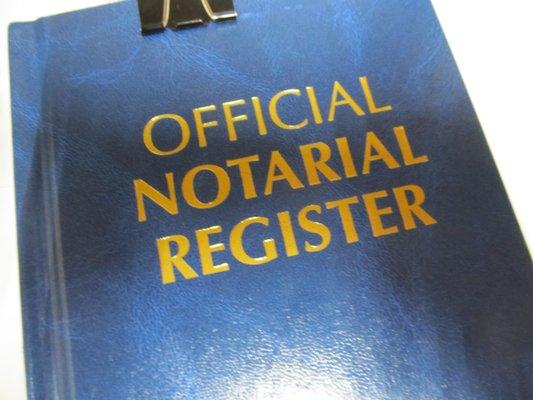 Call to be sure our Notary is on duty!