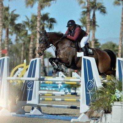 Head trainer Jill DeLozier on Cairo B