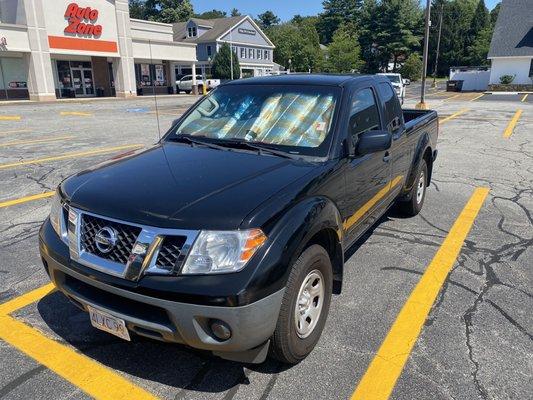 Autozone and  a truck I just purchased