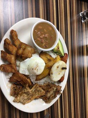 Bandeja Paisa.