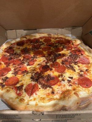 Pepperoni and bacon