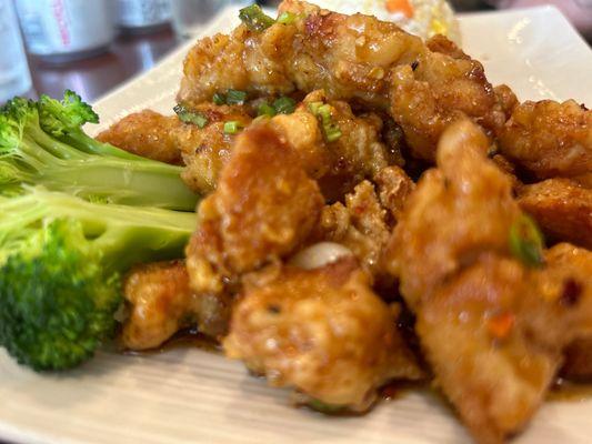 Crispy Glazed Chicken