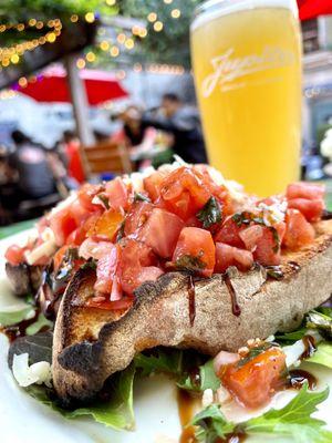 Bruschetta, Hefeweizen