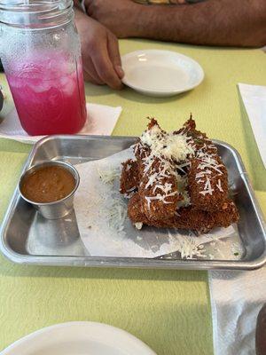 Fried queso bites