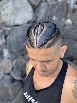 Men's Cornrow Design