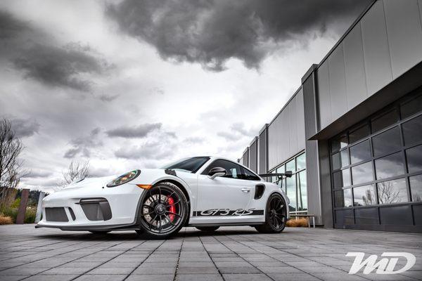 Fully wrapped in DYNOshield, every inch of this Porsche's paint is now protected from the elements.