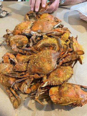 M/L crabs