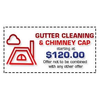 Gutter Cleaning & Chimney Cap Starting at $120.00