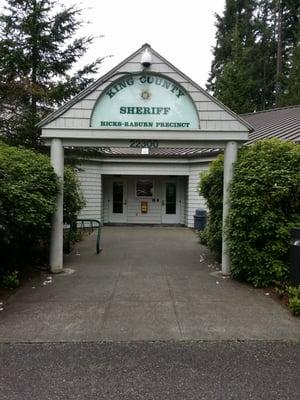 Entrance to the sheriff's office