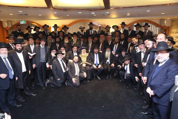 Los Angeles Sefaradic Rabbi convention in Israel.