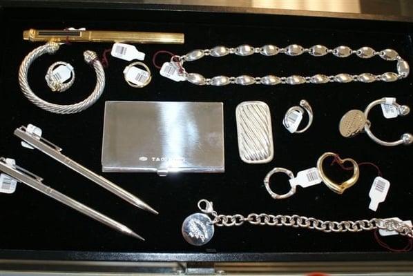 Designer jewelry from Tiffany & Co, Cartier and David Yurman!