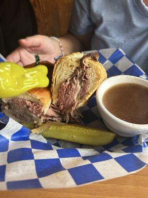 The French dip