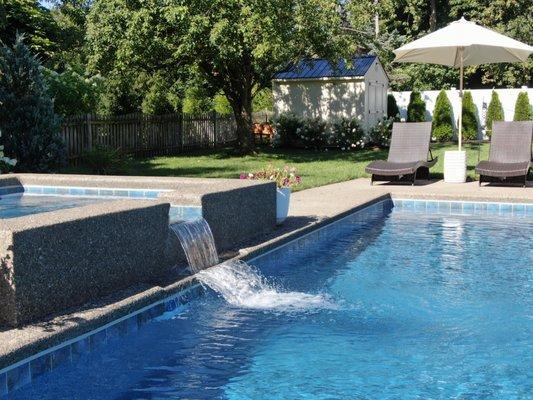 Fiberglass pool