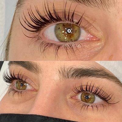 Lash lift & tint