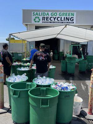 Recycle day!