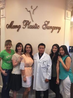 Dr. Mang and staff