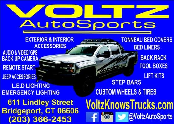 Let Us Personalize Your Ride! Truck Accessories Connecticut